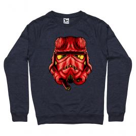 Bluza adler barbat helltrooperboy denim inchis