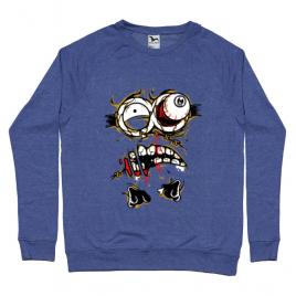 Bluza adler barbat zombienion albastru melanj
