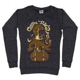 Bluza adler dama coffee racer negru melanj