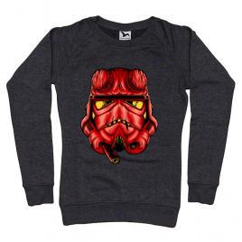Bluza adler dama helltrooperboy negru melanj