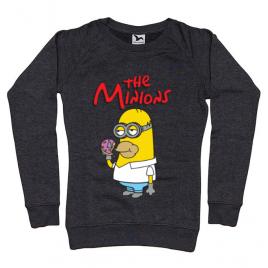 Bluza adler dama the minions negru melanj