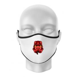 Masca personalizata reutilizabila helltrooperboy alb