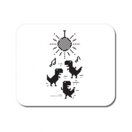 Mousepad personalizat dance alb