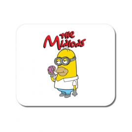 Mousepad personalizat the minions alb
