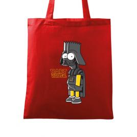 Sacosa din panza bart vader rosu