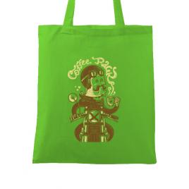 Sacosa din panza coffee racer verde mar