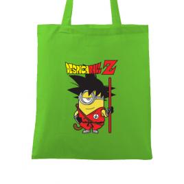 Sacosa din panza despicaball z son goku verde mar