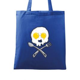 Sacosa din panza eggskull albastru regal
