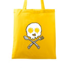 Sacosa din panza eggskull galben