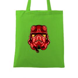 Sacosa din panza helltrooperboy verde mar