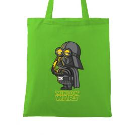 Sacosa din panza minion wars verde mar