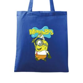 Sacosa din panza minionbob albastru regal