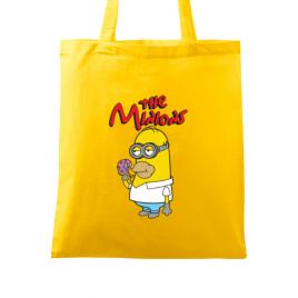 Sacosa din panza the minions galben