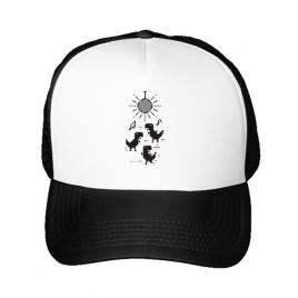 Sapca personalizata dance alb