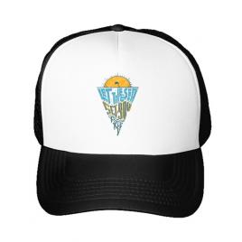 Sapca personalizata let the sea, set you free alb