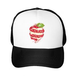 Sapca personalizata you are the apple of my eye alb