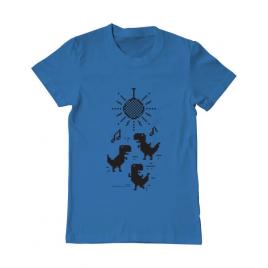 Tricou adler barbat dance albastru azuriu