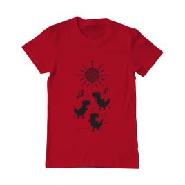 Tricou adler barbat dance rosu