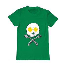 Tricou adler barbat eggskull verde mediu