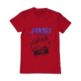 Tricou adler barbat focus and than capture it rosu