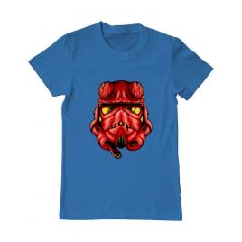 Tricou adler barbat helltrooperboy albastru azuriu