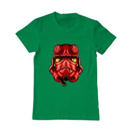 Tricou adler barbat helltrooperboy verde mediu