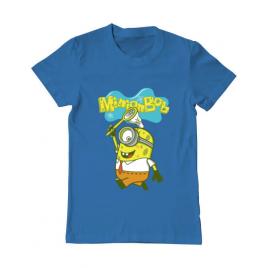 Tricou adler barbat minionbob albastru azuriu