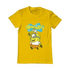 Tricou adler barbat minionbob galben