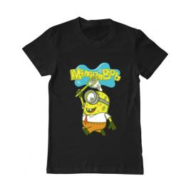 Tricou adler barbat minionbob negru