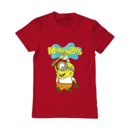 Tricou adler barbat minionbob rosu