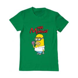 Tricou adler barbat the minions verde mediu