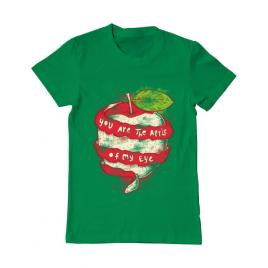 Tricou adler barbat you are the apple of my eye verde mediu