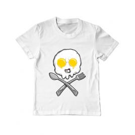 Tricou adler copil eggskull alb