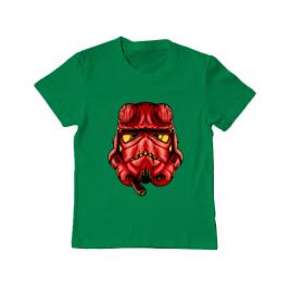 Tricou adler copil helltrooperboy verde mediu
