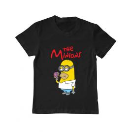 Tricou adler copil the minions negru