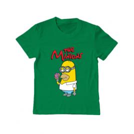Tricou adler copil the minions verde mediu