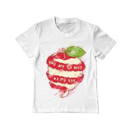 Tricou adler copil you are the apple of my eye alb