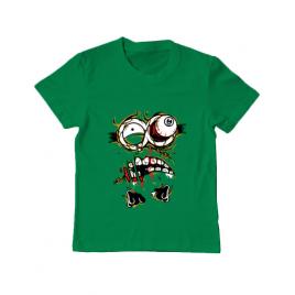 Tricou adler copil zombienion verde mediu