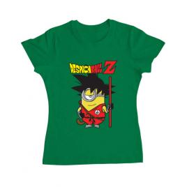 Tricou adler dama despicaball z son goku verde mediu