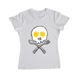 Tricou adler dama eggskull alb