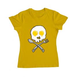 Tricou adler dama eggskull galben