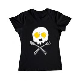 Tricou adler dama eggskull negru