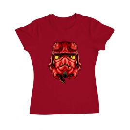 Tricou adler dama helltrooperboy rosu