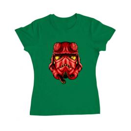 Tricou adler dama helltrooperboy verde mediu