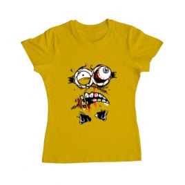 Tricou adler dama zombienion galben