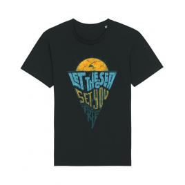 Tricou stanley stella barbat let the sea, set you free negru
