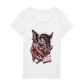 Tricou stanley stella dama pig saw alb