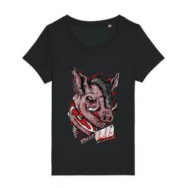 Tricou stanley stella dama pig saw negru
