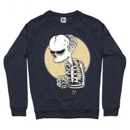 Bluza adler barbat death of grandfather denim inchis