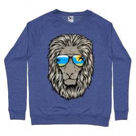 Bluza adler barbat king of summer albastru melanj